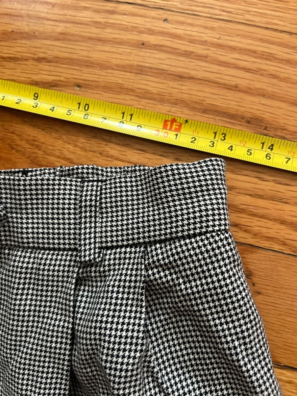 NWT VTG Two piece Talbots houndstooth  pant suit - sz 8, brand new!!